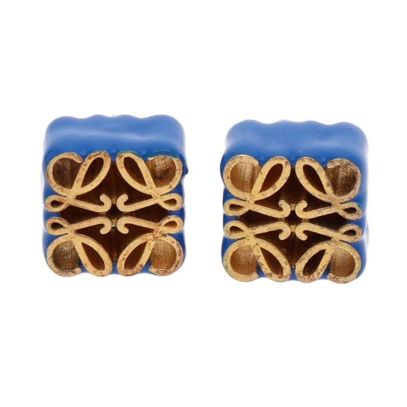 Loewe Anagram Cube Stud Earrings — view 4