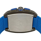 Versace Dominus Watch SS Rubber Quartz Blue — view 4
