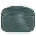 Louis Vuitton Pouch Taiga Leather Epi Sea Green