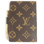 Louis Vuitton Notebook Cover Agenda Mini Monogram Canvas Brown — view 2