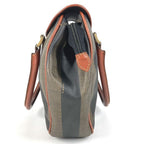 Fendi Handbag Logo Pecan Leather Khaki — view 3