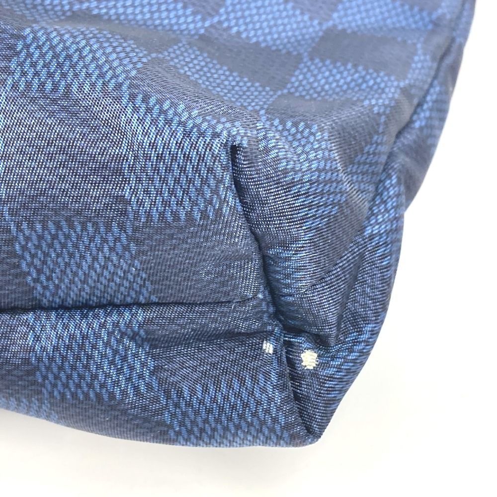 Louis Vuitton Shoulder Bag Alize Nylon Blue — view 6