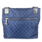 Louis Vuitton Shoulder Bag Alize Nylon Blue — view 2