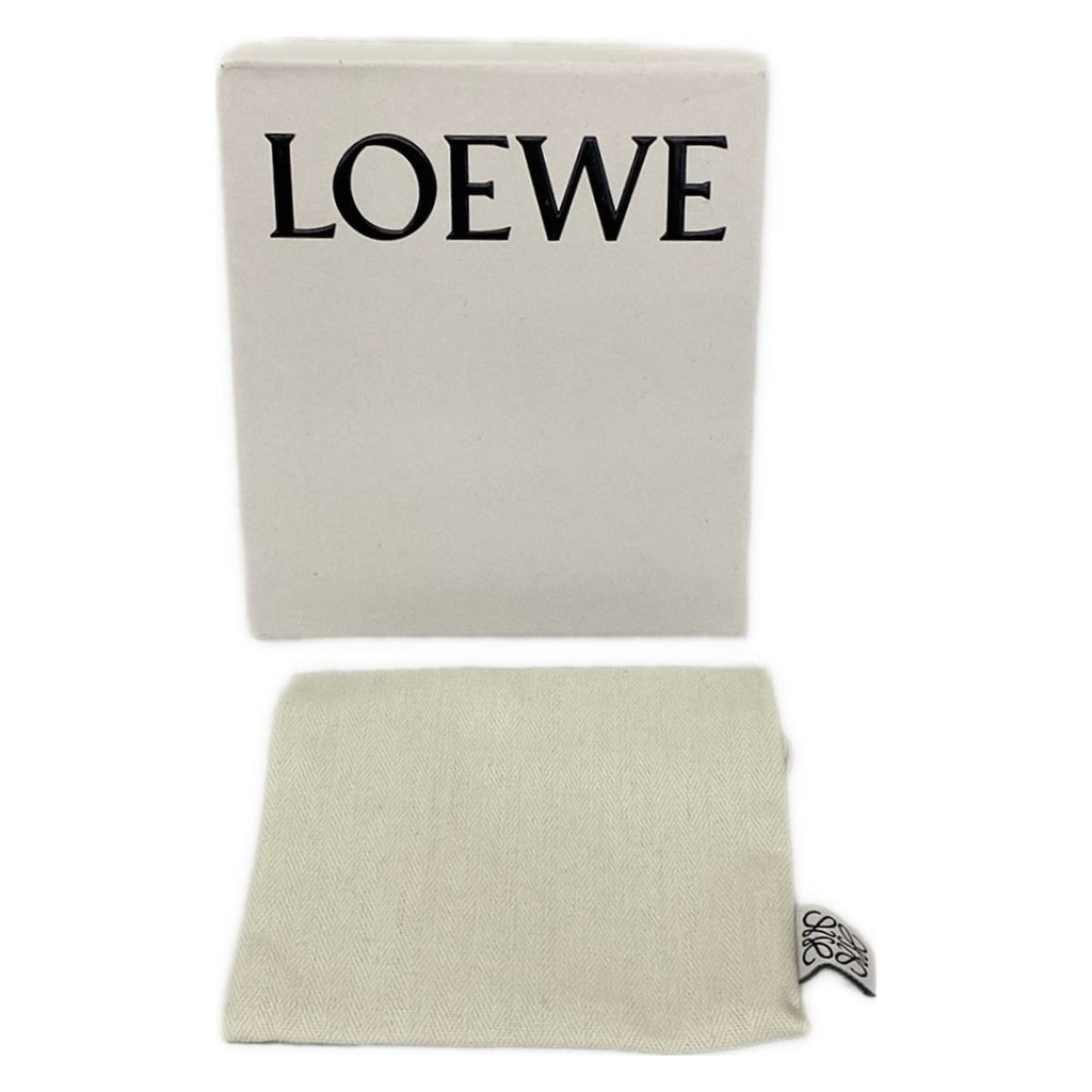 Loewe Card Case Brown Yellow Leather — view 6