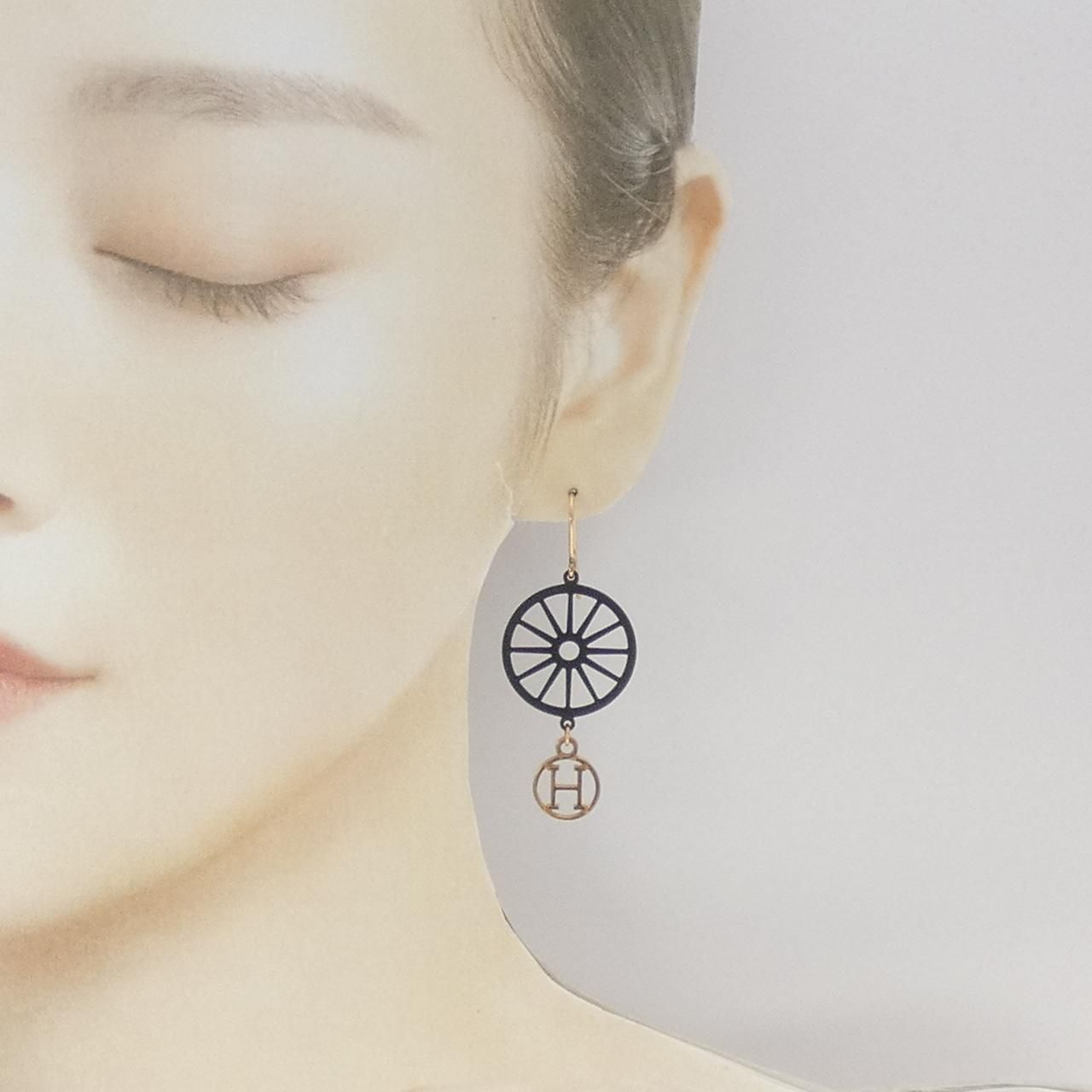 Hermes 925 Earrings Single — view 4