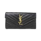 Saint Laurent Wallet Black