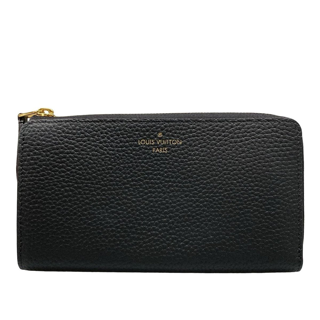 Louis Vuitton Wallet Cuillon Portefeuille Comet Noir Leather