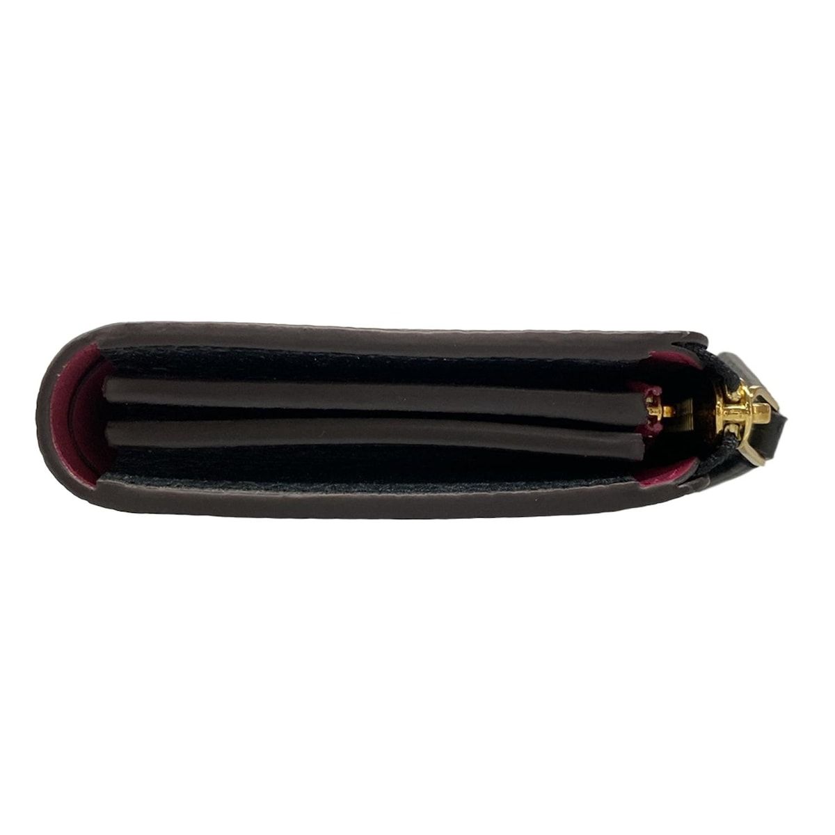 Louis Vuitton Wallet Cuillon Portefeuille Comet Noir Leather — view 9