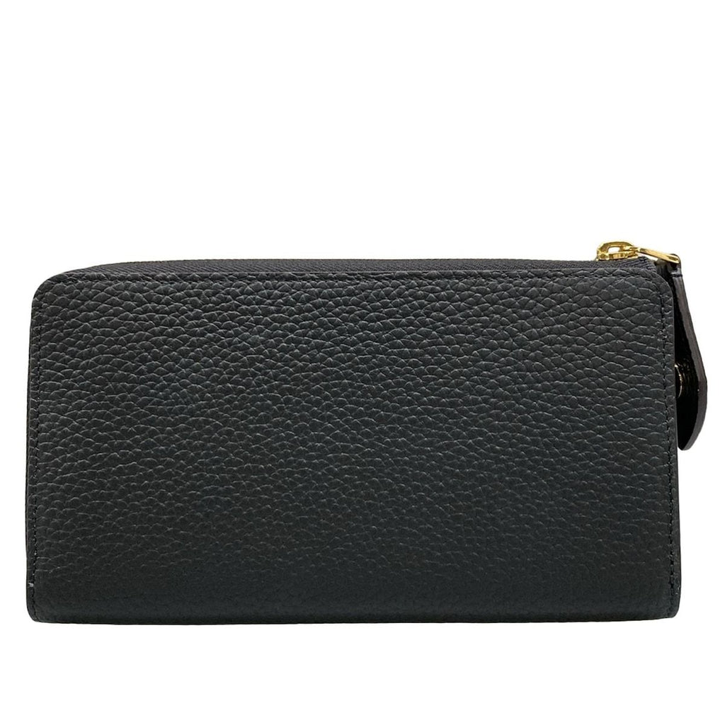 Louis Vuitton Wallet Cuillon Portefeuille Comet Noir Leather — view 2