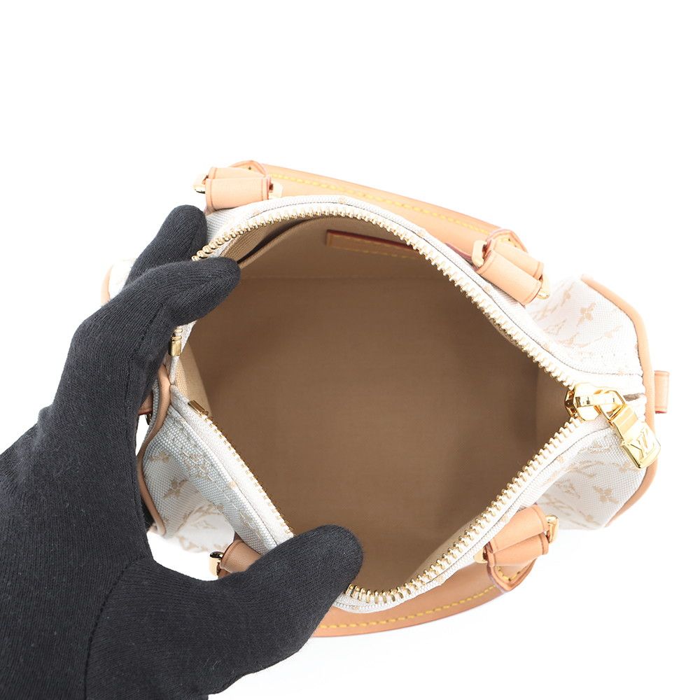 Louis Vuitton Monogram Mini Speedy Bandouliere 20 2-Way Shoulder Bag — view 6
