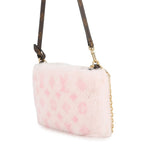 Louis Vuitton Shoulder Bag Monogram Soft Mink Neo Pochette Mirror 2-Way Chain — view 2