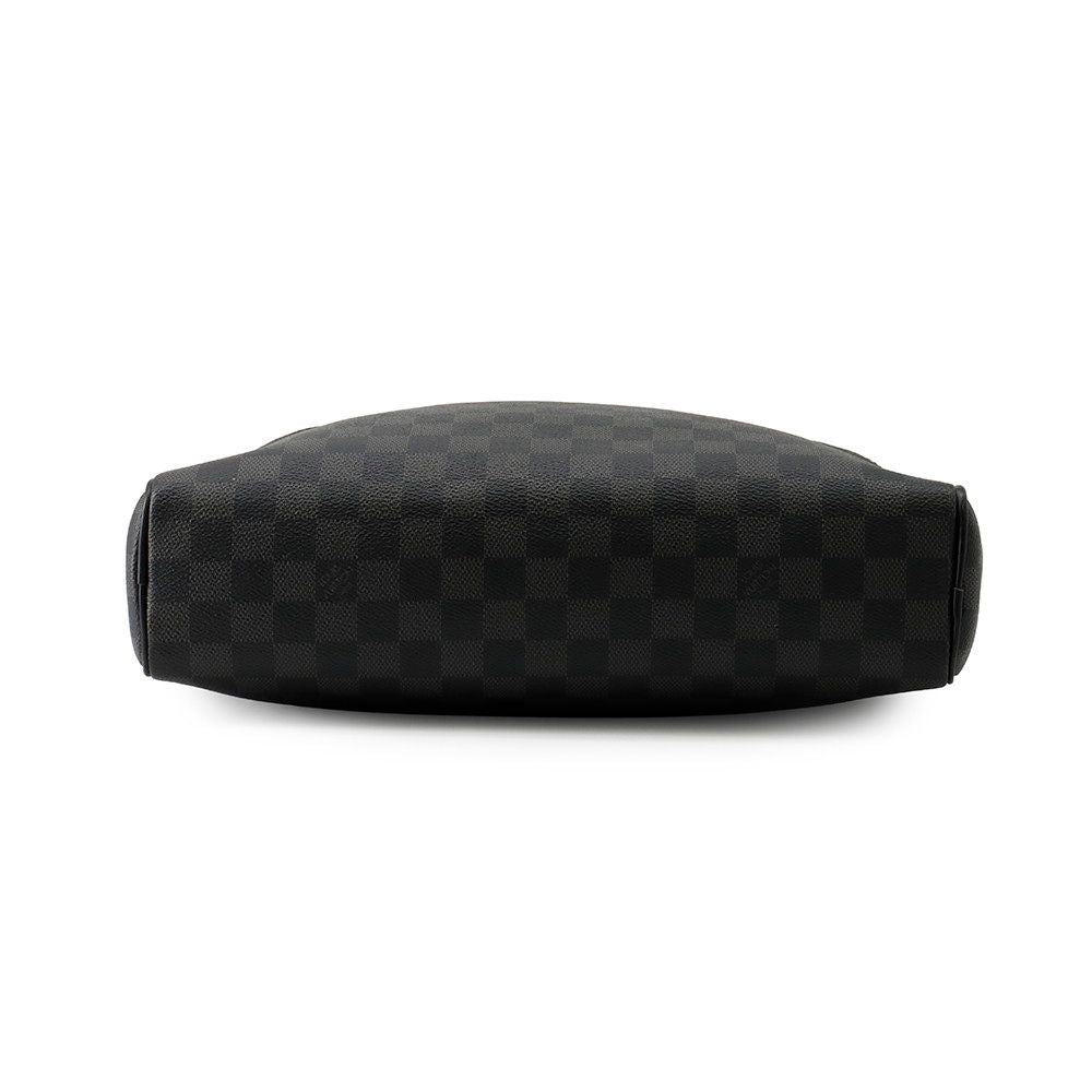 Louis Vuitton Shoulder Bag Damier Graphite Dayton MM Black — view 3