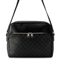 Louis Vuitton Shoulder Bag Damier Graphite Dayton MM Black