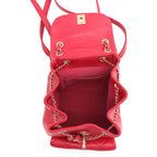 Chanel Quilted CC Logo Leather Backpack — view 5