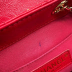 Chanel Quilted CC Logo Leather Backpack — view 6