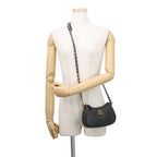 Chanel Chain Shoulder Bag 19 Quilted Small Hobo Lambskin Black — view 4