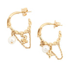 Louis Vuitton Earrings Blue Ming Pearl — view 2