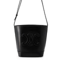 Celine Shoulder Bag Cuir Triomphe Small Black