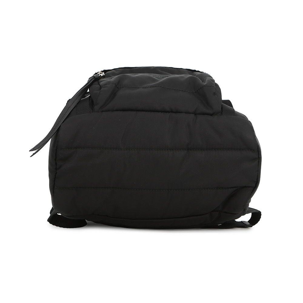 Prada Quilted Backpack Nylon Sac Black — view 3
