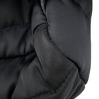 Prada Quilted Backpack Nylon Sac Black — view 7