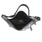 Prada Shoulder Bag Triangle Logo Leather Black — view 5