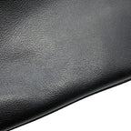 Prada Shoulder Bag Triangle Logo Leather Black — view 8