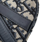 Dior Oak Saddle Bag Mini Canvas Trotter — view 8
