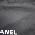 Chanel Loafers CC Logo Leather 37.5 Shoes Black — view 8