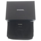 Chanel CC Logo Chain Shoulder Bag Wallet Black Caviar Leather Silver — view 6