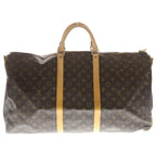 Louis Vuitton Keepall Bandouliere 60 Monogram Leather Shoulder Boston Bag Gold — view 2