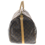 Louis Vuitton Keepall Bandouliere 60 Monogram Leather Shoulder Boston Bag Gold — view 3