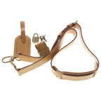 Louis Vuitton Keepall Bandouliere 60 Monogram Leather Shoulder Boston Bag Gold — view 6