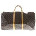 Louis Vuitton Keepall Bandouliere 60 Monogram Leather Shoulder Boston Bag Gold