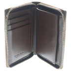 Bottega Veneta Cassette Zip Around Leather Maxi Intrecciato Compact Wallet — view 4