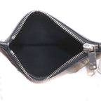 Celine Compact Card Holder with Zip Coin Case Black — view 3