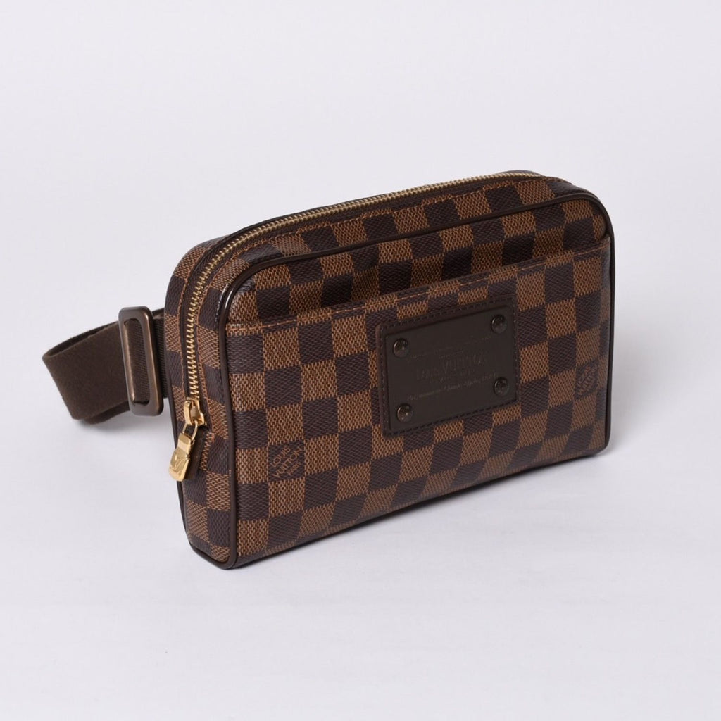 Louis Vuitton Damier Bum Bag Brooklyn Brown — view 3