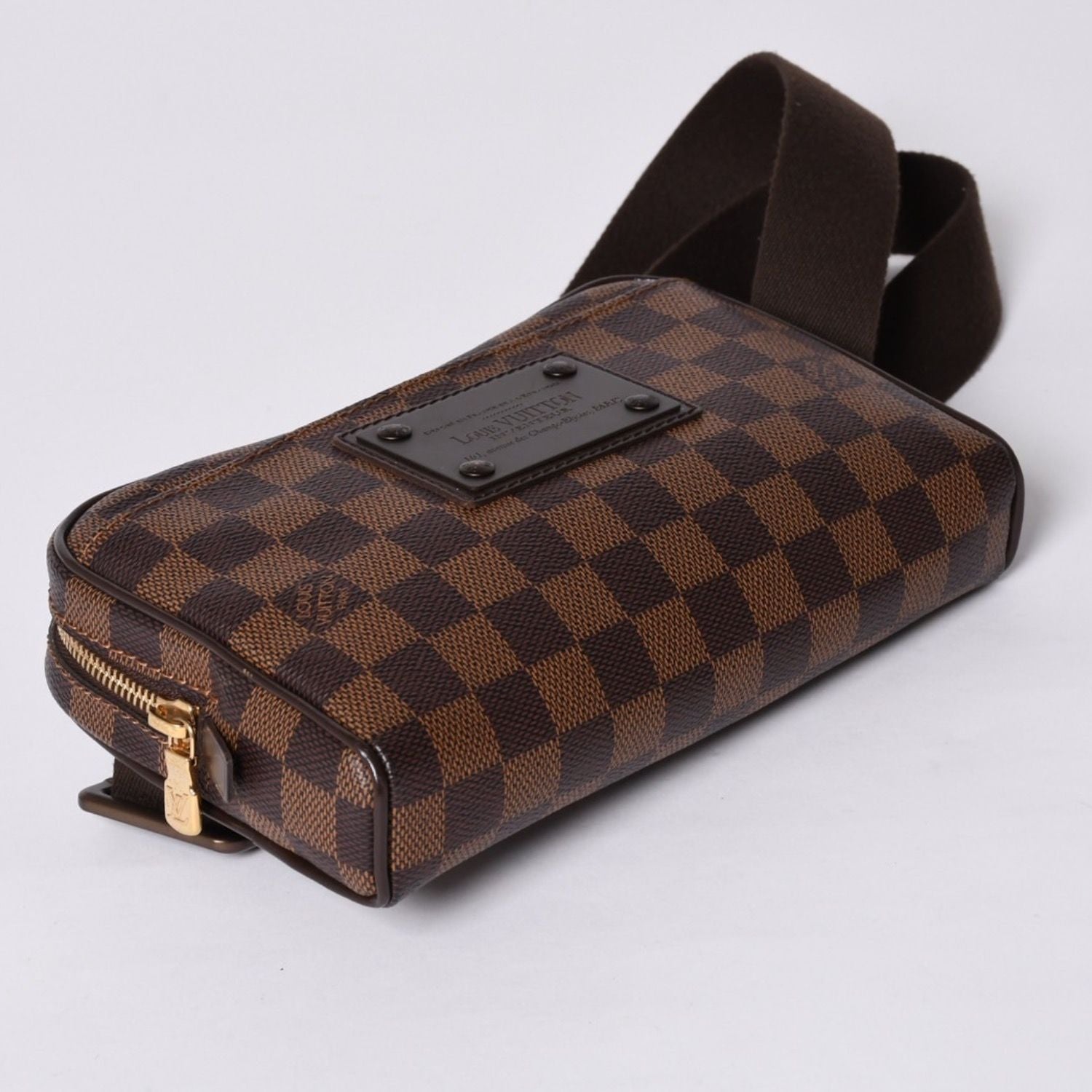 Louis Vuitton Damier Bum Bag Brooklyn Brown — view 8