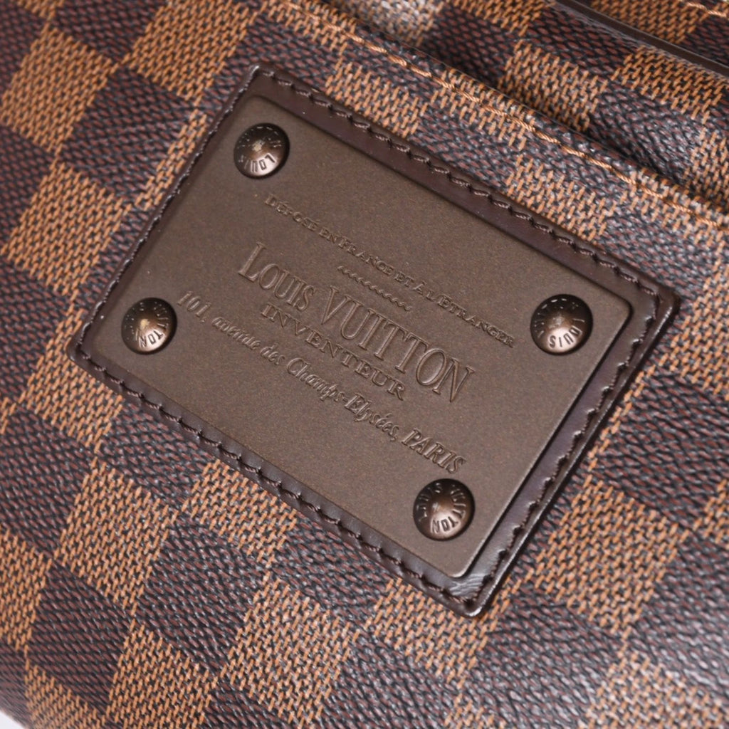Louis Vuitton Damier Bum Bag Brooklyn Brown — view 7