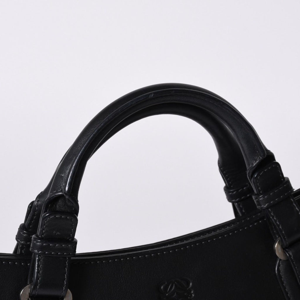 Loewe Camoscio Anagram Logo Leather Tote Bag — view 6