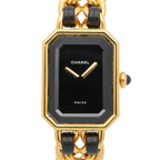 Chanel Watch Premiere S Black Leather