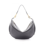 Celine Shoulder Bag Midi Amendre Black Leather