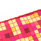 Hermes Scarf Fringe Mosaique AU 24 Pattern Silk Twist — view 4