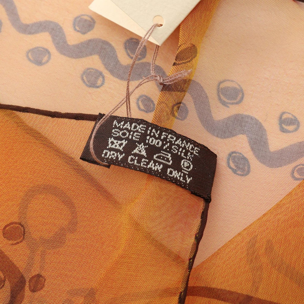 Hermes Scarf Petit Carre 45 a Votre Service Silk Mini — view 3