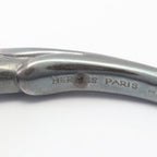 Hermes Bangle Chevalhose Stainless Steel Bracelet — view 4