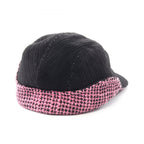 Chanel Cap CC Logo Tweed Corduroy Cap Hat — view 2