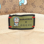 Gucci Hat Doraemon Leather Bucket Hat — view 4