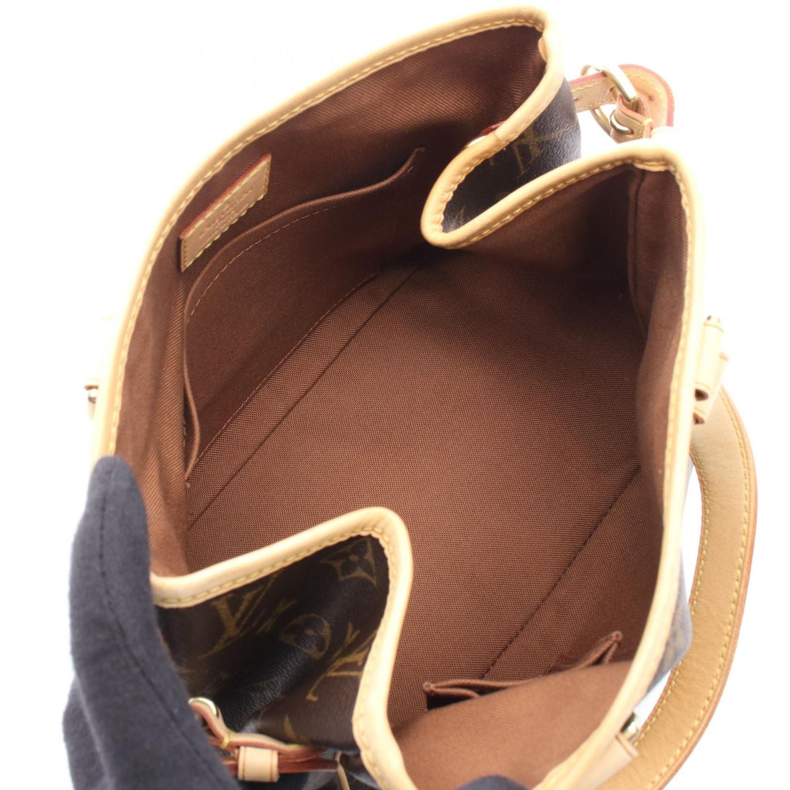 Louis Vuitton Handbag Batignolles Canvas Leather — view 3
