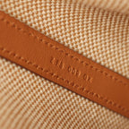 Hermes Tote Ambie GM Ecru Gold Canvas Leather Hmbier GM — view 5