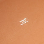 Hermes Tote Ambie GM Ecru Gold Canvas Leather Hmbier GM — view 4