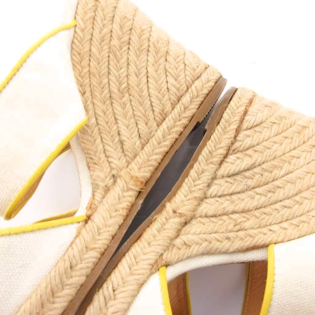 Louis Vuitton Sandals Wedge Sole Monogram 35.5 Brown — view 8